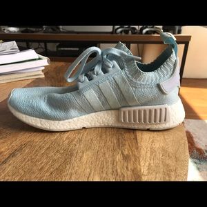 Icy blue NMD adidas shoes size 9.5 women’s